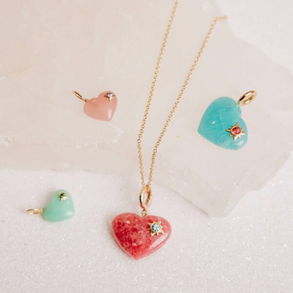LUCKY IN LOVE Chrysoprase Charm - Image 2