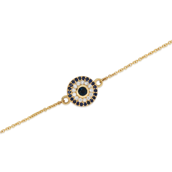 EVIL EYE Bracelet with Chain