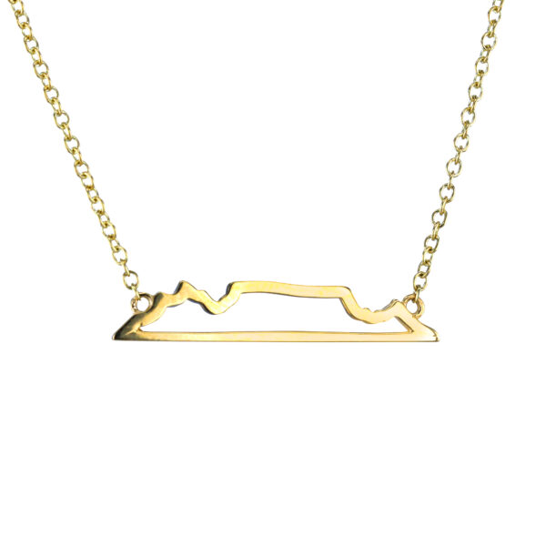 9kt Table Mountain Necklace